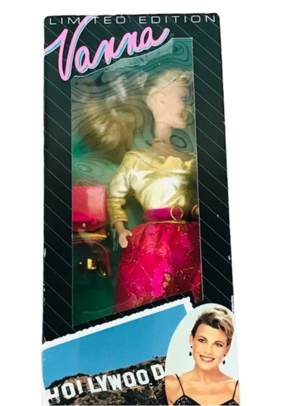 Vintage Game Show Wheel Of Fortune Tv Show Host Letter Turner Vanna White Doll